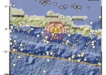 Gempa Magnitudo 5,5 Guncang Pacitan, Getaran Terasa hingga Purworejo dan Trenggalek