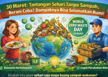 30 Maret: Tantangan Sehari Tanpa Sampah, Berani Coba? Dampaknya Bisa Selamatkan Bumi