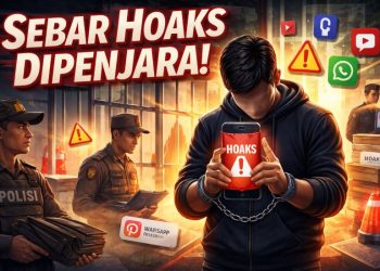 Penyebar hoaks bisa dipidana